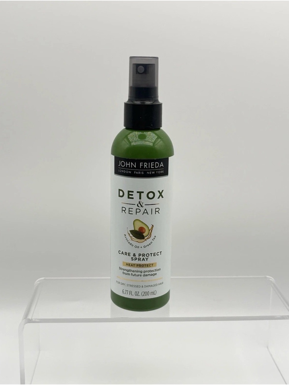 John Frieda Detox & Repair Care & Protect Heat Spray - Green